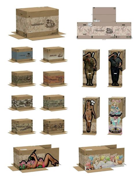 metal gear cardboard box paper cutouts|metal gear solid key card.